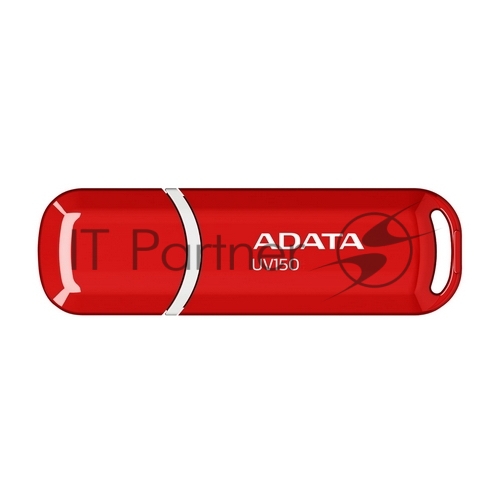 USB накопитель ADATA - DashDrive UV150, USB Type A (USB 3.2 Gen 1), 32 ГБ, цвет красный, AUV150-32G-RRD