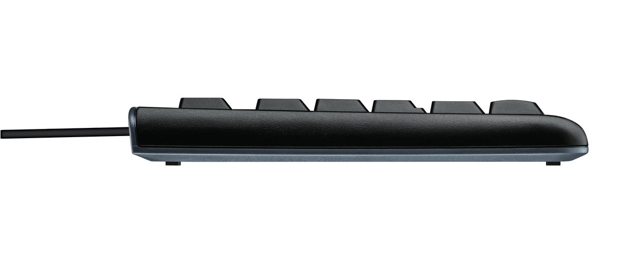 Комплект клавиатура+мышь Logitech MK120 проводной, USB, 1000 DPI, чёрный(заводская гравировка)