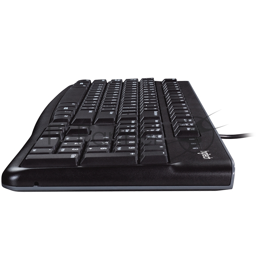 Комплект клавиатура+мышь Logitech MK120 проводной, USB, 1000 DPI, чёрный(заводская гравировка)