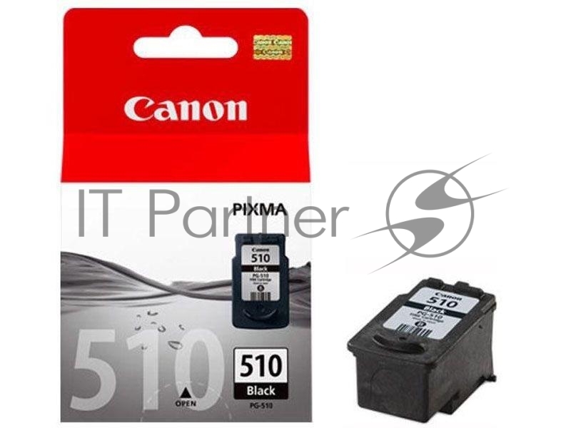 Canon PG-510Bk 2970B007 Картридж для PIXMA MP240, 260, 480, MX320, 330, черный, 220стр.  2970В007/  2970B001