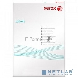 Наклейки Laser/Copier XEROX А4:1, 100 листов (210x297мм) Прямоугольные края