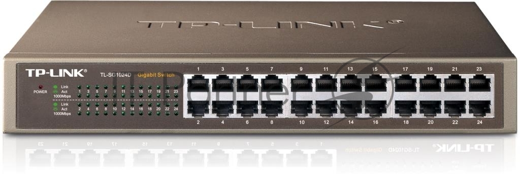 Коммутатор TP-Link TL-SG1024D Коммутатор 24-port Gigabit Switch