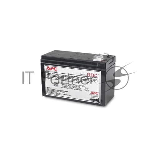 Батарея для ИБП APC by Schneider Electric - #110, 1xCell, 84VA/h, 7A/h, 12V, Internal, APCRBC110
