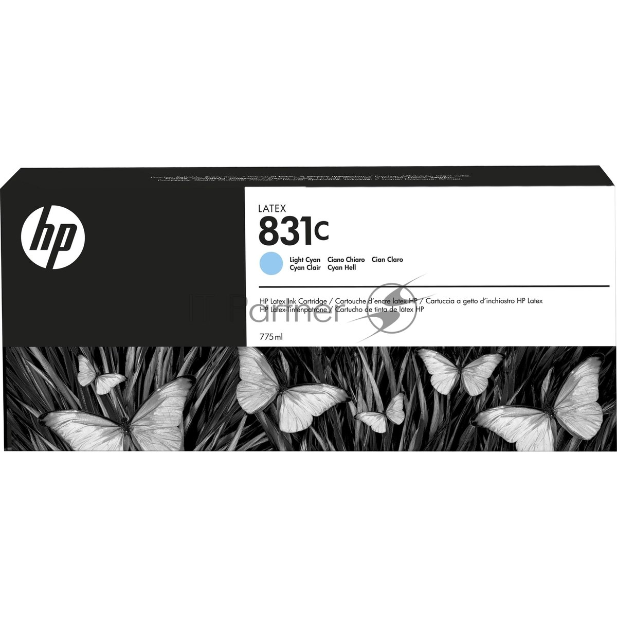 Картридж струйный HP 831C Latex, светло-голубой (775 мл) для Latex 310 / 315 / 330 / 335 / 360 / 365 / 560 / 570 (Original)