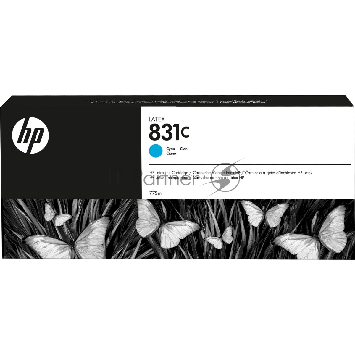 Картридж струйный HP 831C Latex, голубой (775 мл) для Latex 310 / 315 / 330 / 335 / 360 / 365 / 560 / 570 (Original)