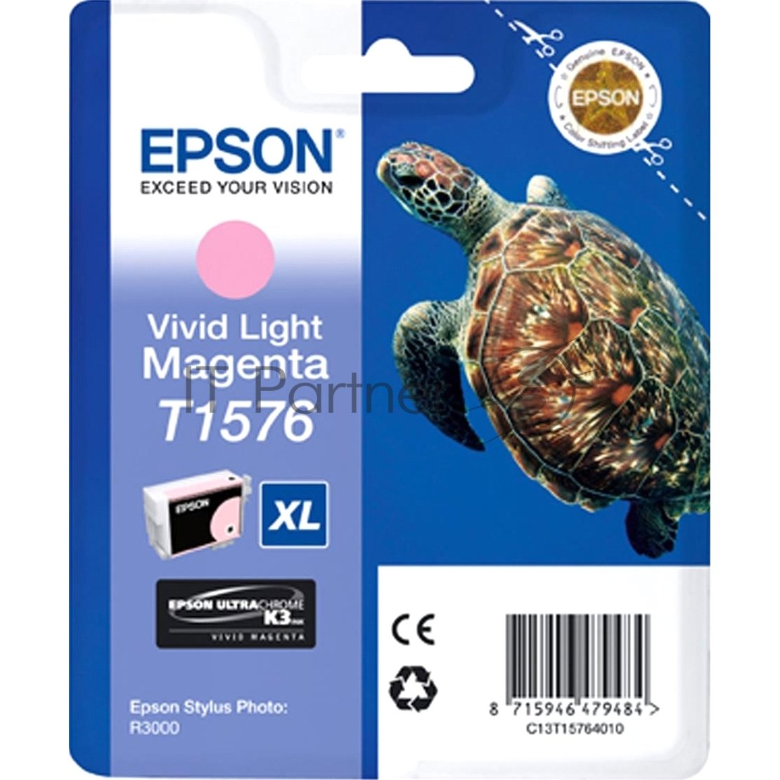 Картридж струйный Epson C13T15764010 светло-пурпурный для Epson St Ph R3000 (850стр.)
