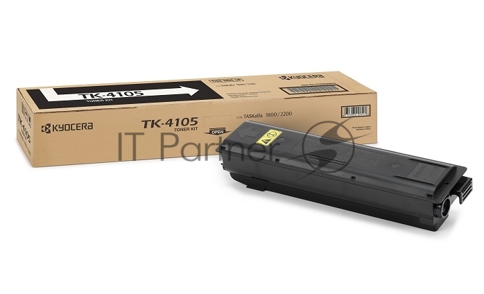 Картридж лазерный Kyocera TK-4105 (1T02NG0NL0) черный для TASKalfa 1800/2200/1801/2201 15000 стр