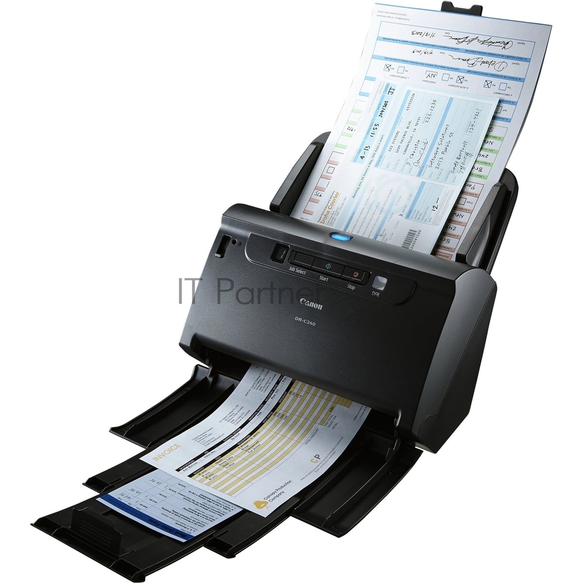 Сканер Canon DR-C240 (0651C003), протяжный, A4, CIS, 600x600 dpi, 45(30)ppm, ADF 60, Duplex Color, USB 2.0