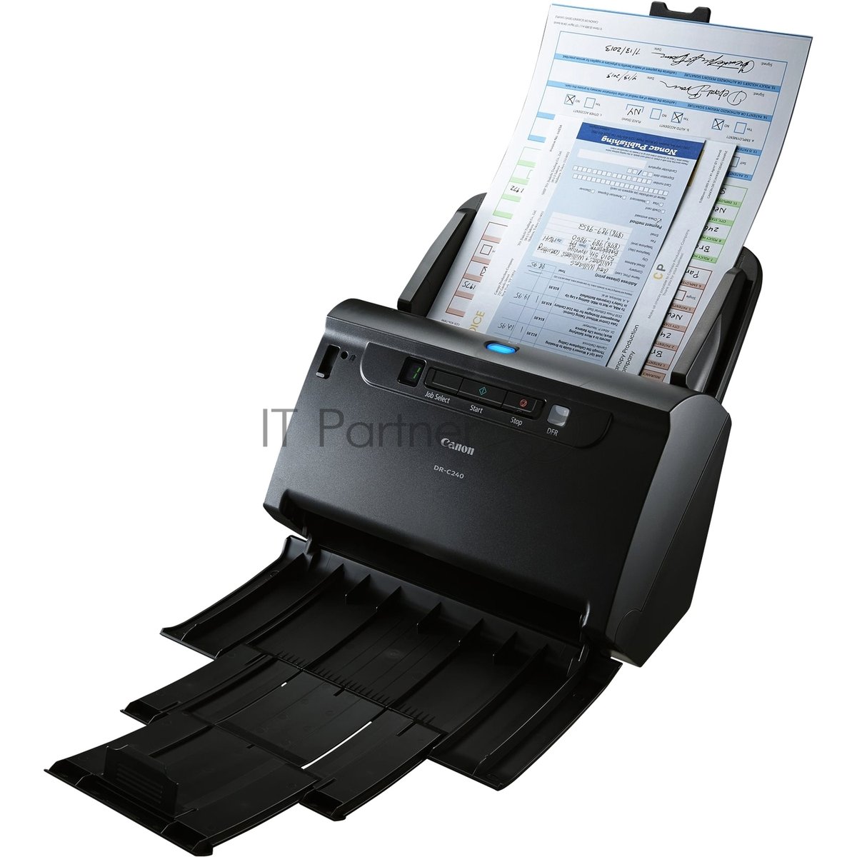 Сканер Canon DR-C240 (0651C003), протяжный, A4, CIS, 600x600 dpi, 45(30)ppm, ADF 60, Duplex Color, USB 2.0