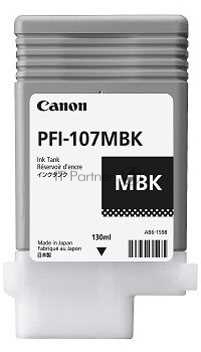Картридж струйный Canon PFI-107MBK (6704B001) черный матовый (130 мл) для Canon iP F680/685/780/785