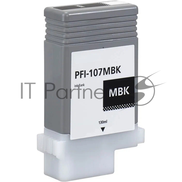 Картридж струйный Canon PFI-107MBK (6704B001) черный матовый (130 мл) для Canon iP F680/685/780/785