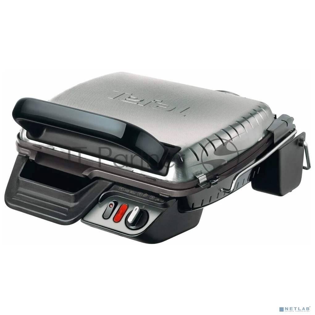 Гриль электрический Tefal GC306012 2000Вт серебристый