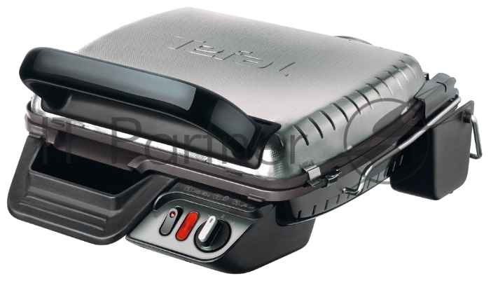 Гриль электрический Tefal GC306012 2000Вт серебристый