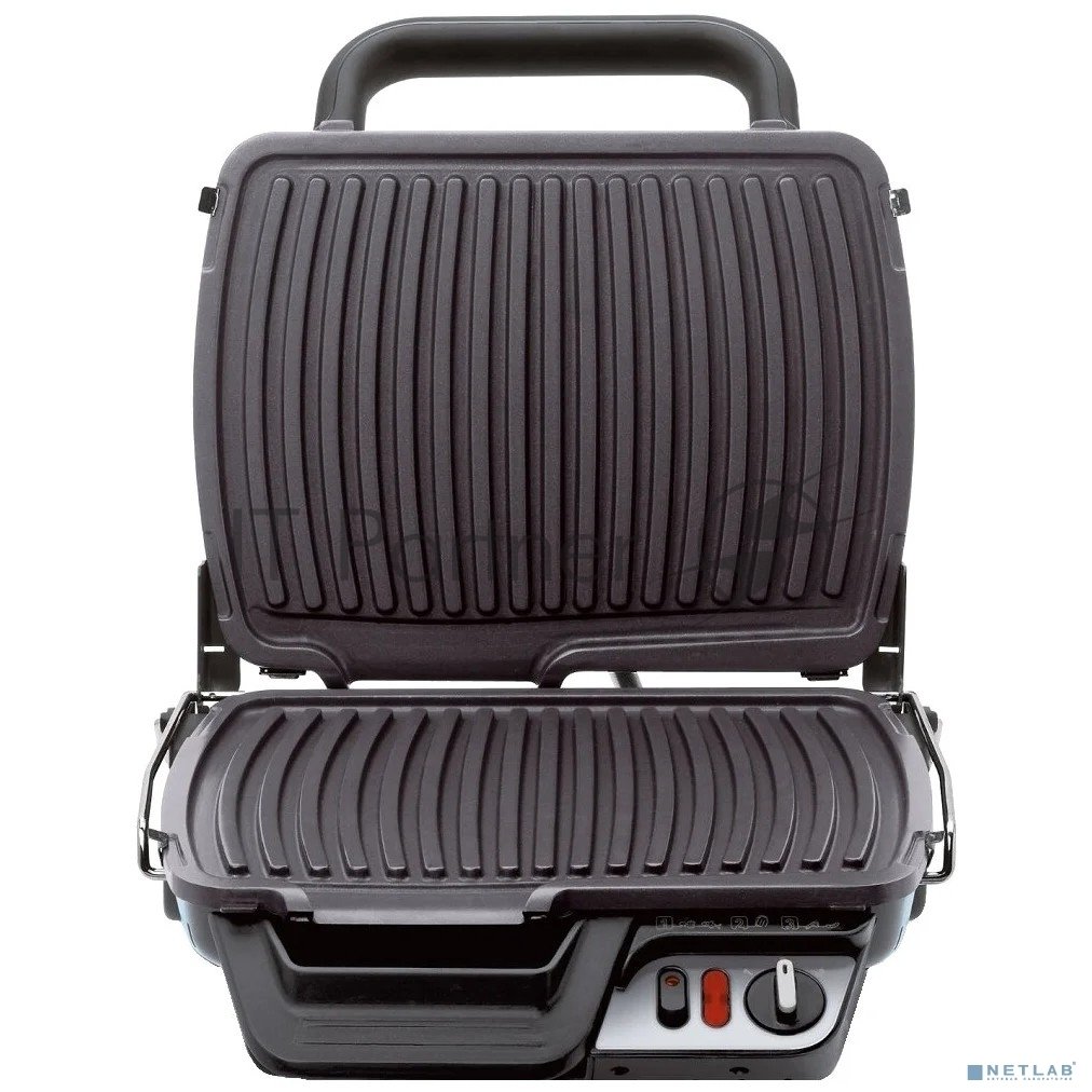 Гриль электрический Tefal GC306012 2000Вт серебристый