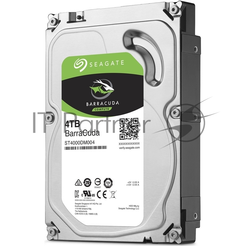 Жесткий диск HDD Seagate BarraCuda 4Tb 5400rpm SATA 256Mb 3.5"