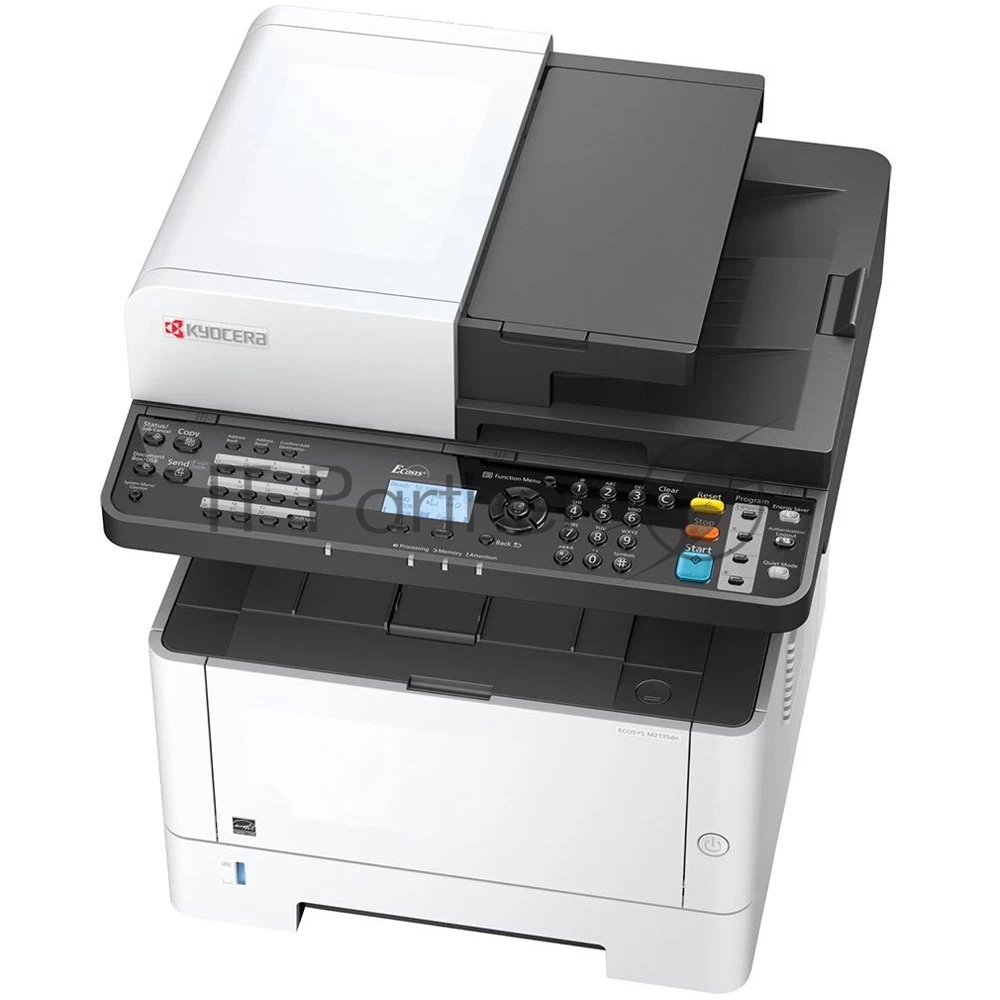 МФУ лазерное Kyocera Ecosys M2135dn (1102S03NL0), A4, ч/б, печ. до 35 стр/мин., скан. до 40 стр/мин (ч/б) 16 стр/мин. (цвет), 1200 x 1200 dpi (печать) 600x600dpi (скан.), USB, RJ-45