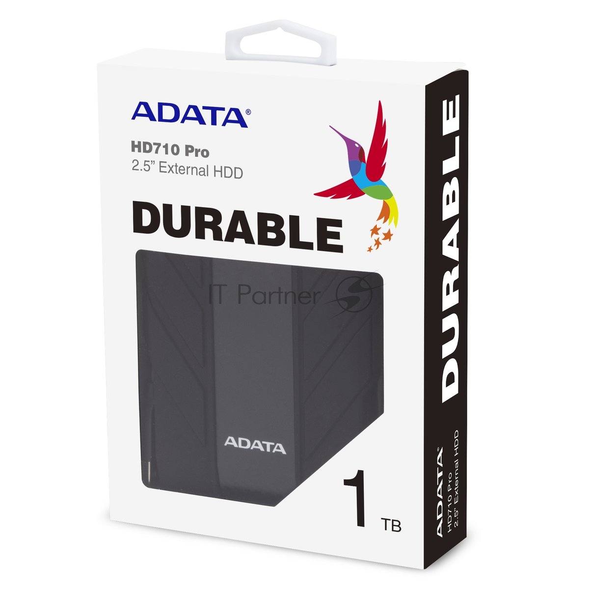 Внешний HDD 2.5" ADATA HD710P, 1TB, USB 3.2 Gen 1 Type-A, 5400 rpm, черный