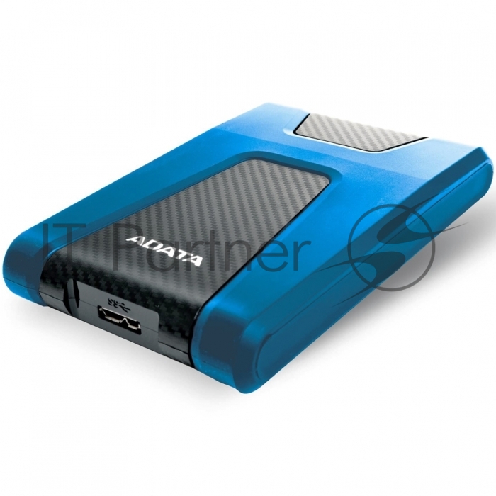 Внешний HDD 2.5" ADATA HD650, 1TB, USB 3.2 Gen 1 Type-A, 5400 rpm, синий