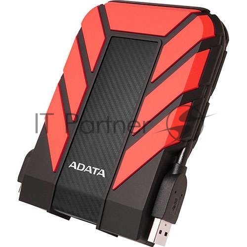 Внешний HDD 2.5" ADATA HD710P, 1TB, USB 3.2 Gen 1 Type-A, 5400 rpm, черный/красный