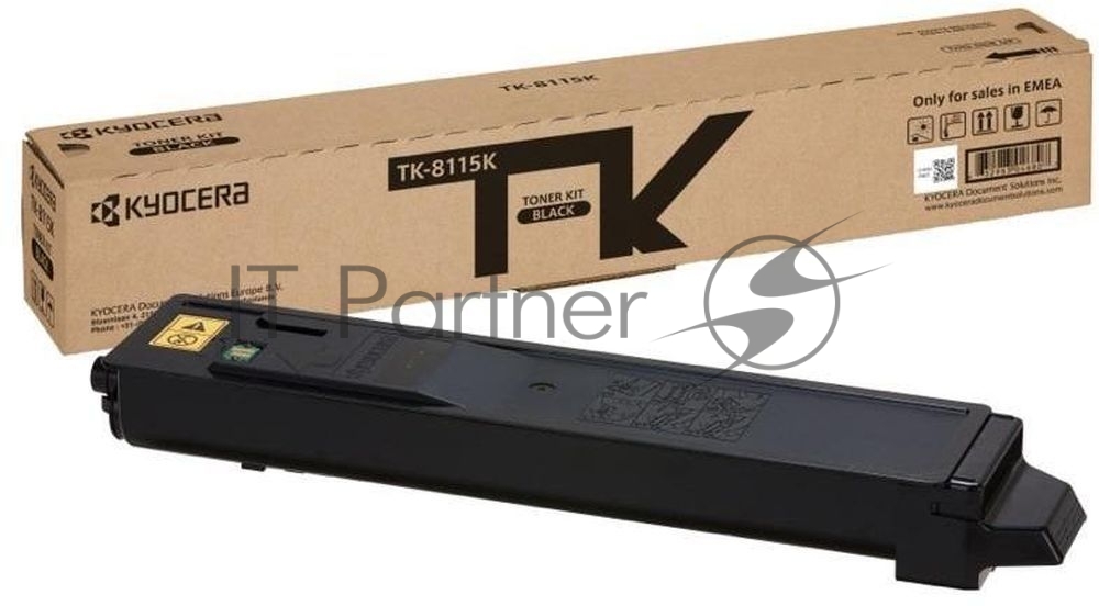 Картридж лазерный Kyocera TK-8115K (1T02P30NL0) черный для M8124cidn/M8130cidn 12000 стр
