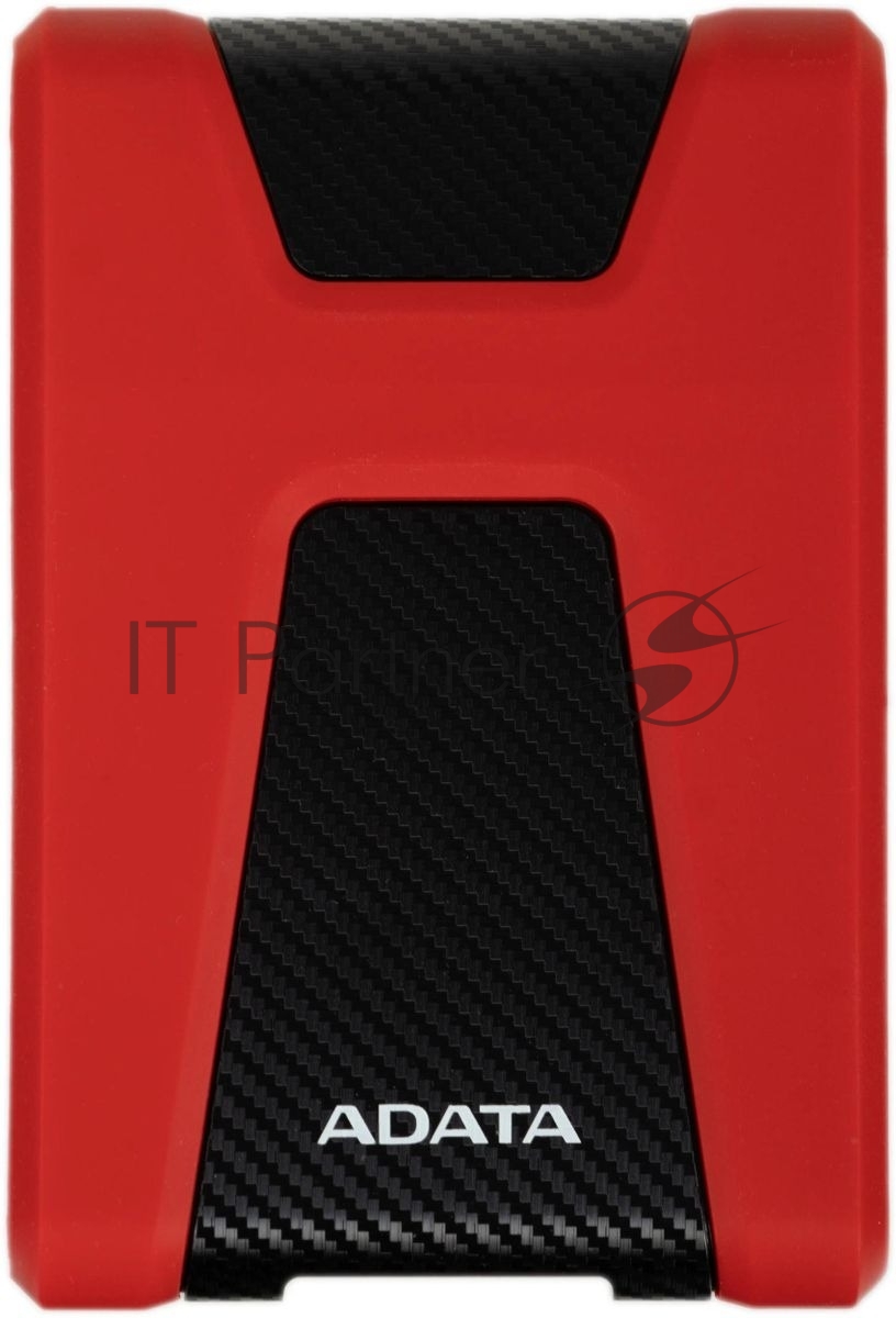 Внешний HDD 2.5" ADATA HD650, 2TB, USB 3.2 Gen 1 Type-A, 5400 rpm, красный