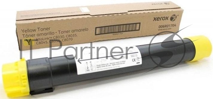 Картридж лазерный Xerox AltaLink C8030/35/45/55/70 желтый (15,0K)