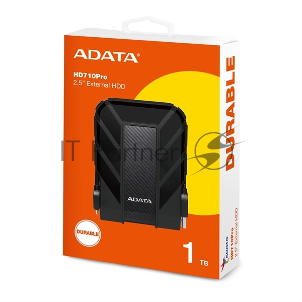 Внешний HDD 2.5" ADATA HD710P, 1TB, USB 3.2 Gen 1 Type-A, 5400 rpm, черный