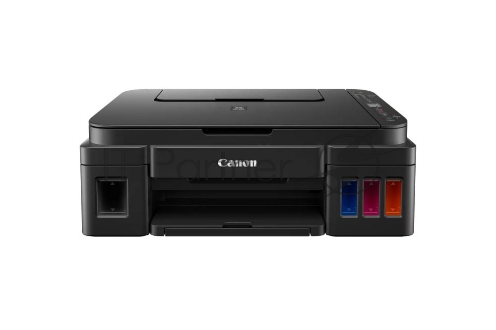 МФУ струйное Canon PIXMA G3410 (2315C009), A4, цветное, печ. 8.8 стр/мин (ч/б) 5 стр/мин (цвет), скан. до 19 стр/мин., 4800x1200 dpi (принтер) 1200х600 dpi (сканер), USB, Wi-Fi
