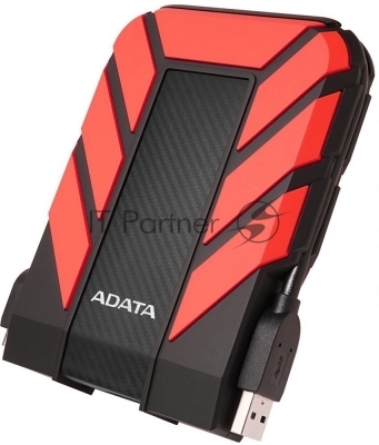 Внешний HDD 2.5" ADATA HD710P, 1TB, USB 3.2 Gen 1 Type-A, 5400 rpm, черный/красный