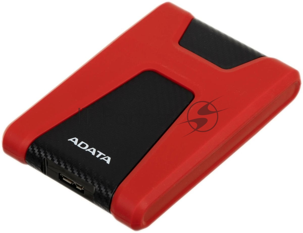 Внешний HDD 2.5" ADATA HD650, 2TB, USB 3.2 Gen 1 Type-A, 5400 rpm, красный