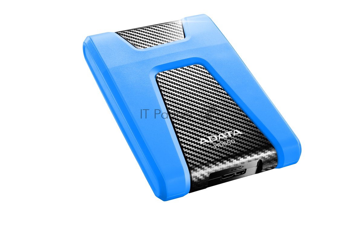 Внешний HDD 2.5" ADATA HD650, 1TB, USB 3.2 Gen 1 Type-A, 5400 rpm, синий