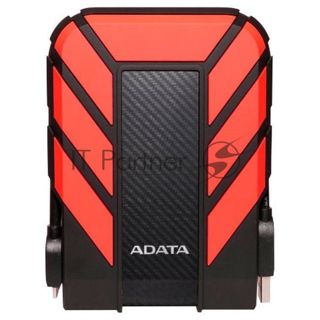 Внешний HDD 2.5" ADATA HD710P, 1TB, USB 3.2 Gen 1 Type-A, 5400 rpm, черный/красный