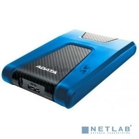 Внешний HDD 2.5" ADATA HD650, 1TB, USB 3.2 Gen 1 Type-A, 5400 rpm, синий
