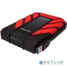 Внешний HDD 2.5" ADATA HD710P, 1TB, USB 3.2 Gen 1 Type-A, 5400 rpm, черный/красный