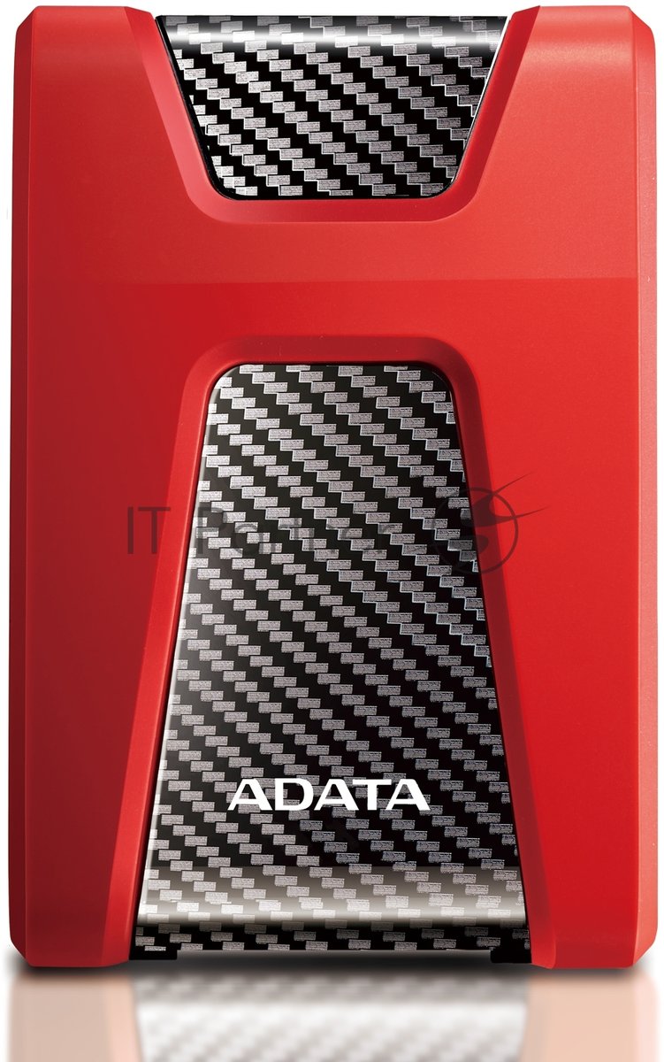 Внешний HDD 2.5" ADATA HD650, 2TB, USB 3.2 Gen 1 Type-A, 5400 rpm, красный