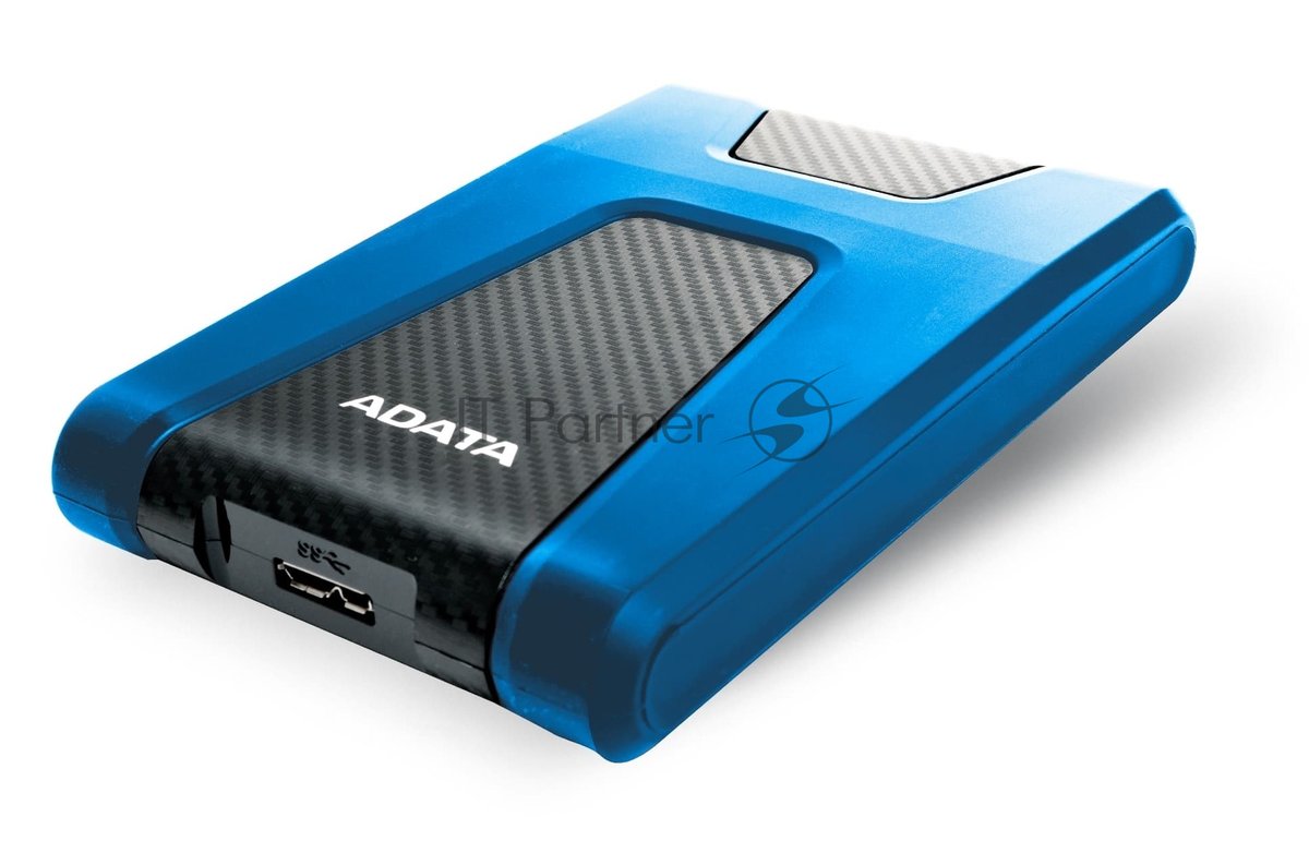 Внешний HDD 2.5" ADATA HD650, 1TB, USB 3.2 Gen 1 Type-A, 5400 rpm, синий