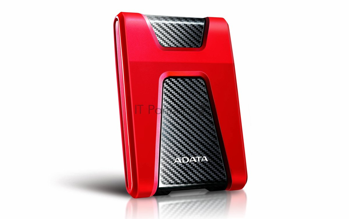 Внешний HDD 2.5" ADATA HD650, 2TB, USB 3.2 Gen 1 Type-A, 5400 rpm, красный