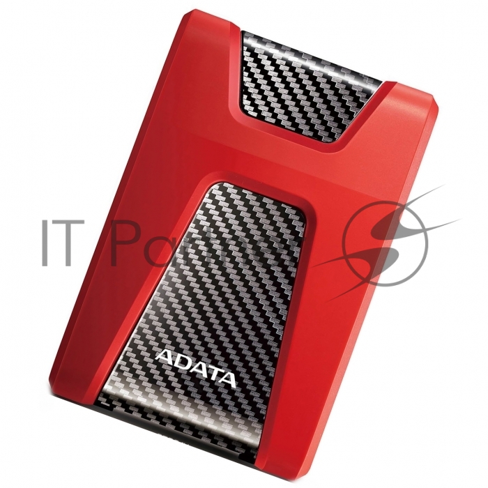 Внешний HDD 2.5" ADATA HD650, 2TB, USB 3.2 Gen 1 Type-A, 5400 rpm, красный