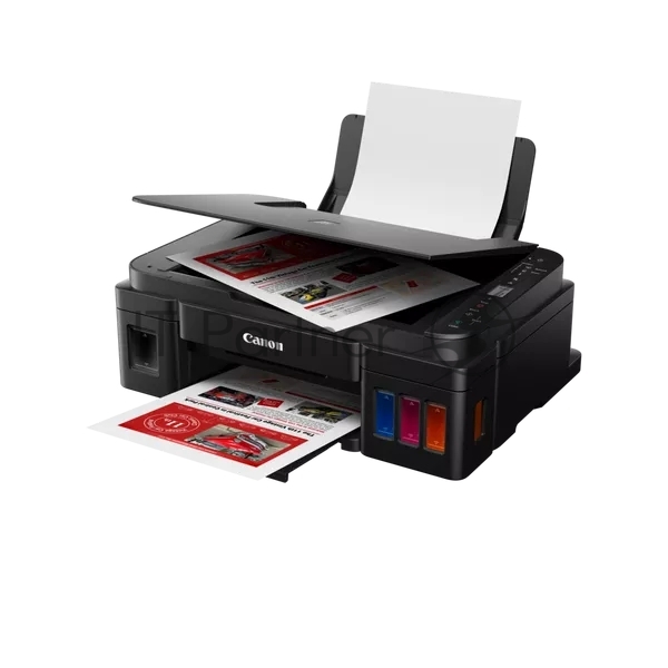 МФУ струйное Canon PIXMA G3410 (2315C009), A4, цветное, печ. 8.8 стр/мин (ч/б) 5 стр/мин (цвет), скан. до 19 стр/мин., 4800x1200 dpi (принтер) 1200х600 dpi (сканер), USB, Wi-Fi