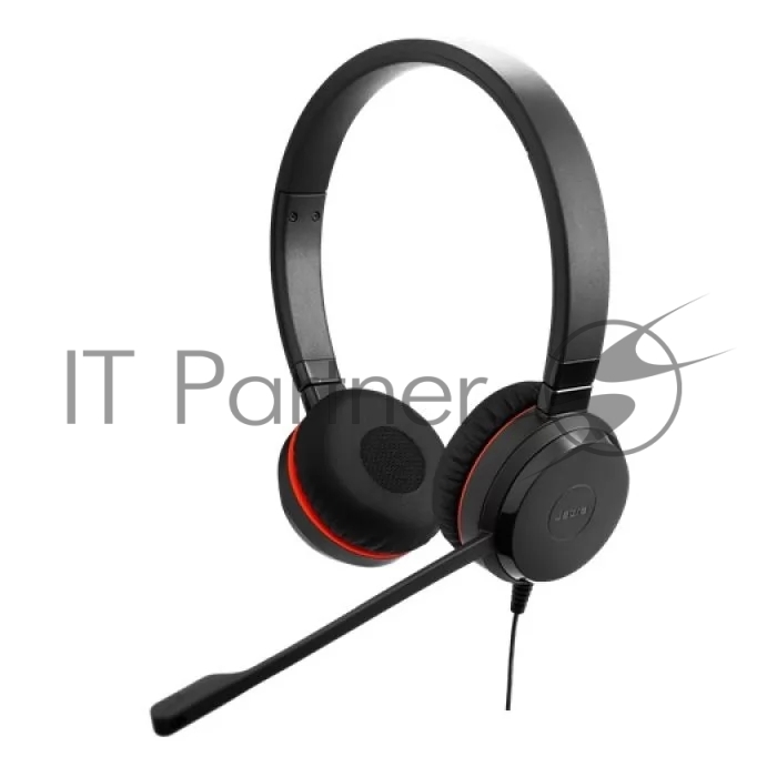 Гарнитура Jabra Evolve 20 SE Stereo MS чёрный, проводная, USB