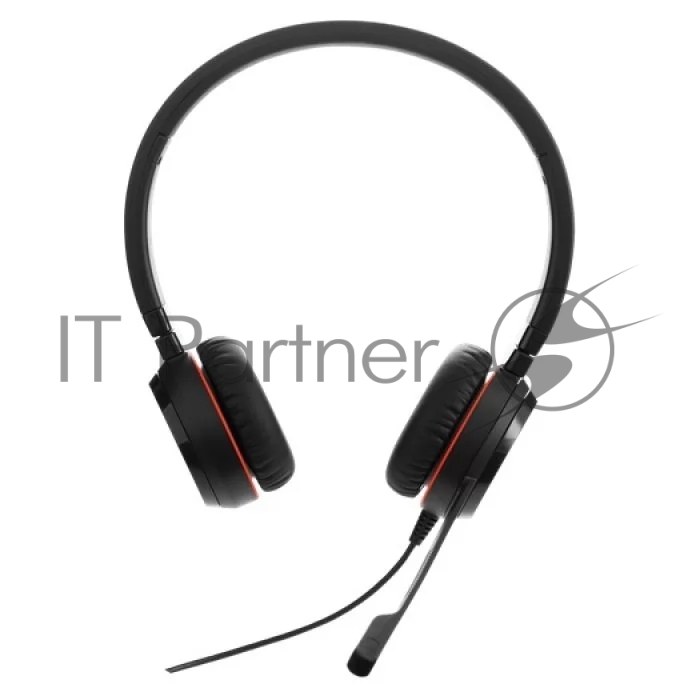 Гарнитура Jabra Evolve 20 SE Stereo MS чёрный, проводная, USB