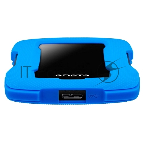 Внешний HDD 2.5" ADATA HD330, 2TB, USB 3.2 Gen 1 Type-A, 5400 rpm, синий