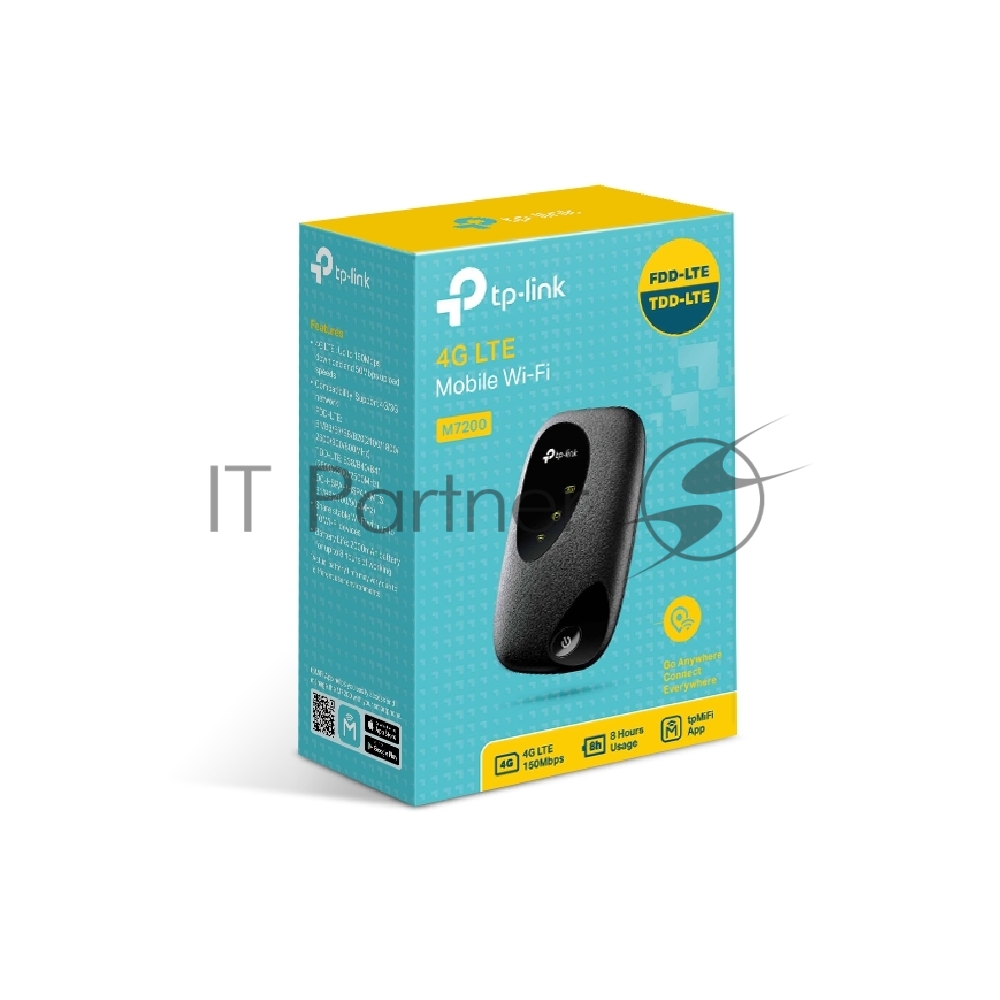 Маршрутизатор TP-Link M7200 LTE-Advanced Мобильный Wi-Fi роутер