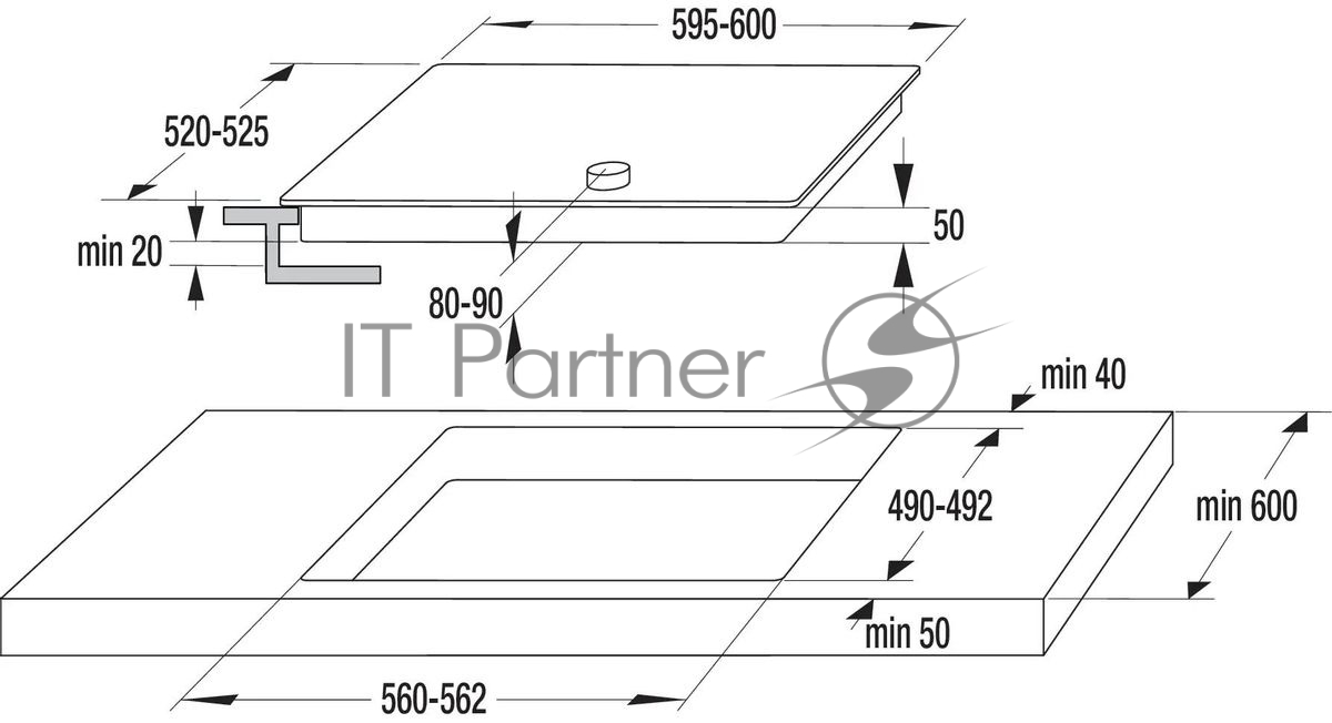 Электрическая варочная поверхность Gorenje EC642CLB, 4 конфорки, с зоной расширения, стеклокерамика, 6400 Вт