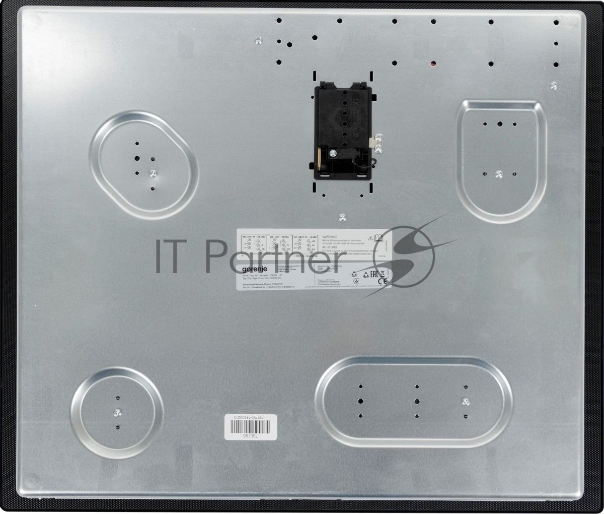 Электрическая варочная поверхность Gorenje EC642CLB, 4 конфорки, с зоной расширения, стеклокерамика, 6400 Вт