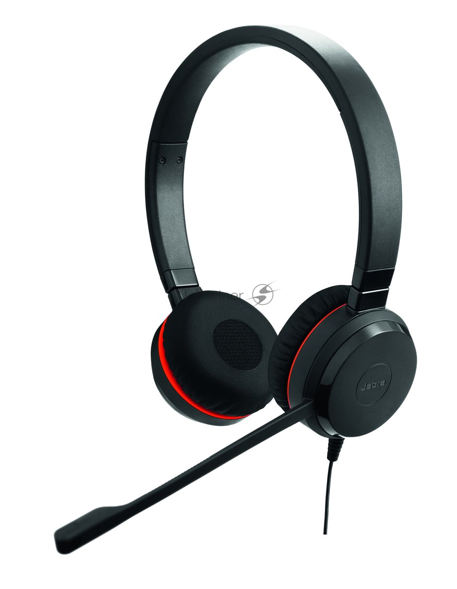 Гарнитура Jabra Evolve 20 SE Stereo MS чёрный, проводная, USB