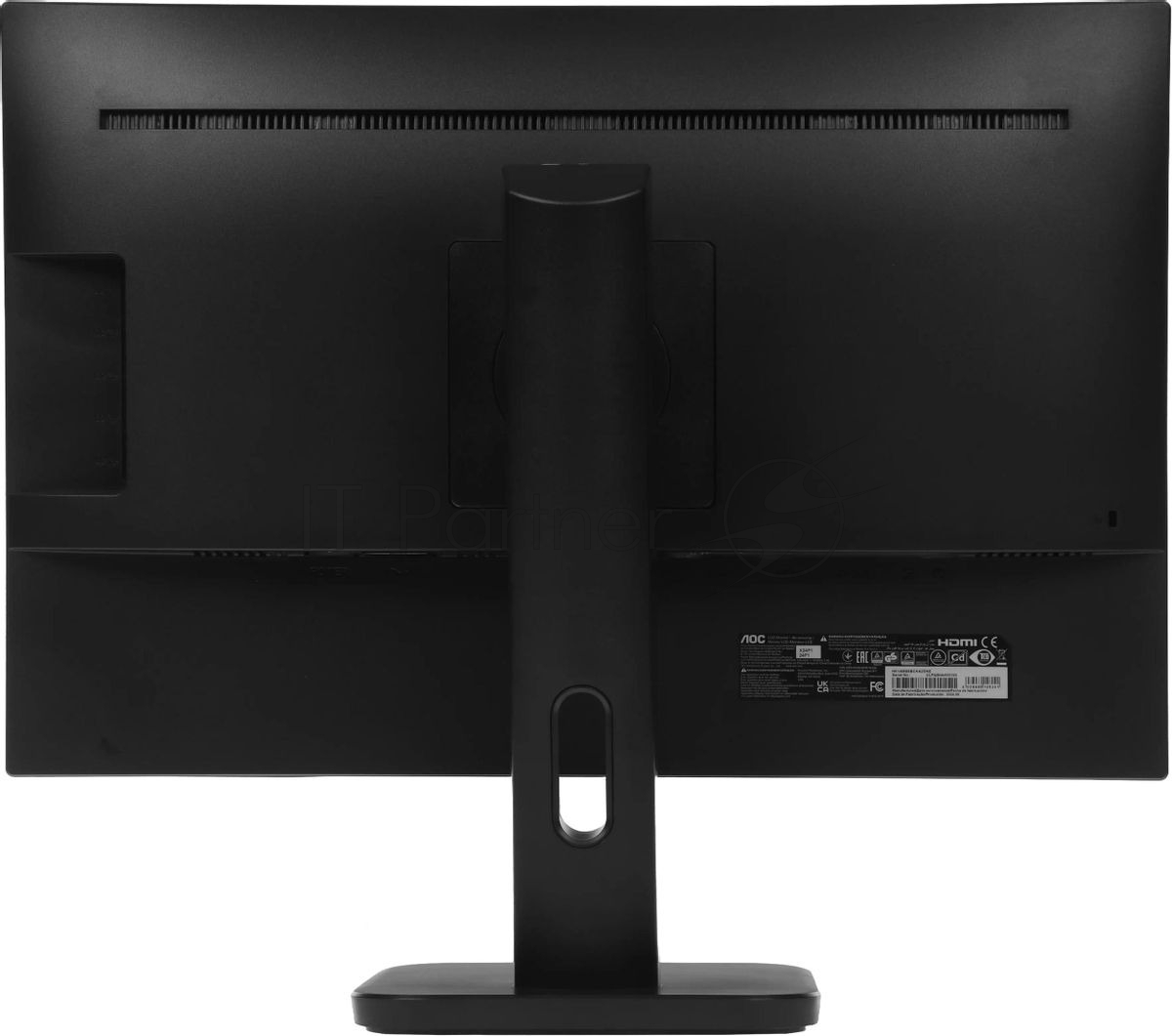 Монитор 24" AOC X24P10001 IPS 1920x1200, 60 Гц, 4 мс, 16:10, 300 кд/м², HDMI, DisplayPort, DVI, VGA, встроенные динамики, черный