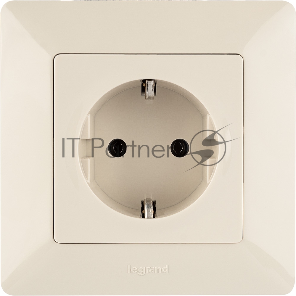 Рамка Legrand Valena Life 754047 накладная 1x поликарбонат слоновая кость