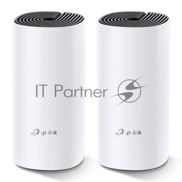 Роутер беспроводной TP-Link DECO M4 (DECO M4(2-PACK)) AC1200 10/100/1000BASE-TX (упак.:2шт)