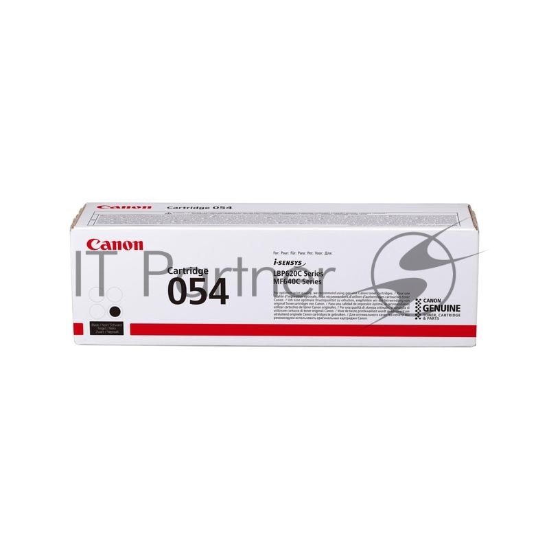 Картридж лазерный Canon 054 BK 3024C002 черный (1500 стр.) для Canon MF645Cx/MF643Cdw/MF641Cw/LBP623Cdw/621Cw